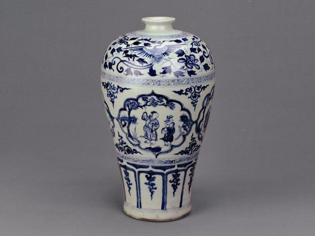 元青花梅瓶真品图片大全欣赏