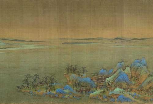 千里江山图的艺术手法是什么