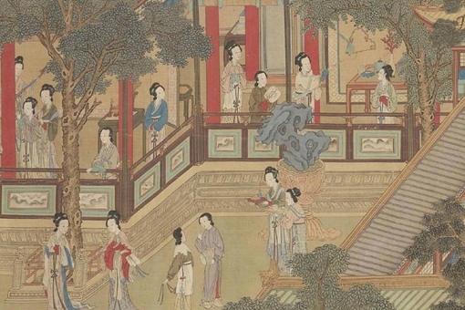汉宫春晓图的人物形象如何